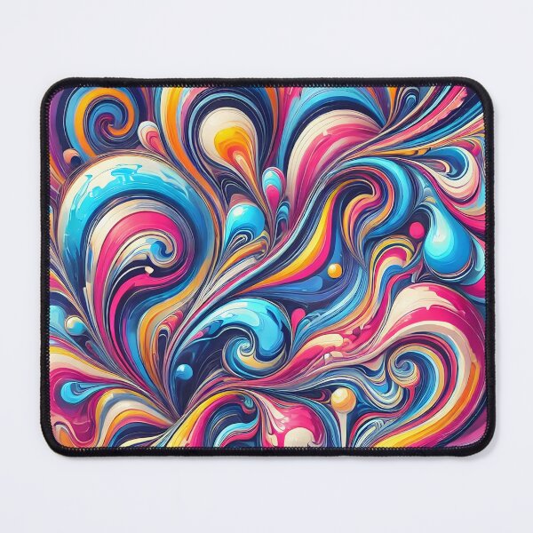 Item preview, Vibrant Fluid Art Design designed and sold by Abdulra7man369.