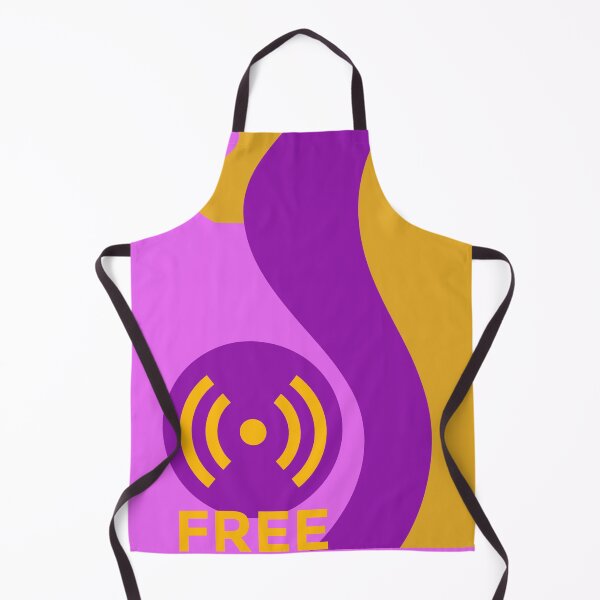 Item preview, Free wave, fuchsia and yellow. designed and sold by Ciervo Primavera.