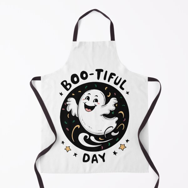 Item preview, BOO-TIFUL DAY: A Ghostly Celebration in Black, White, Purple, and Red designed and sold by SplashTastic.