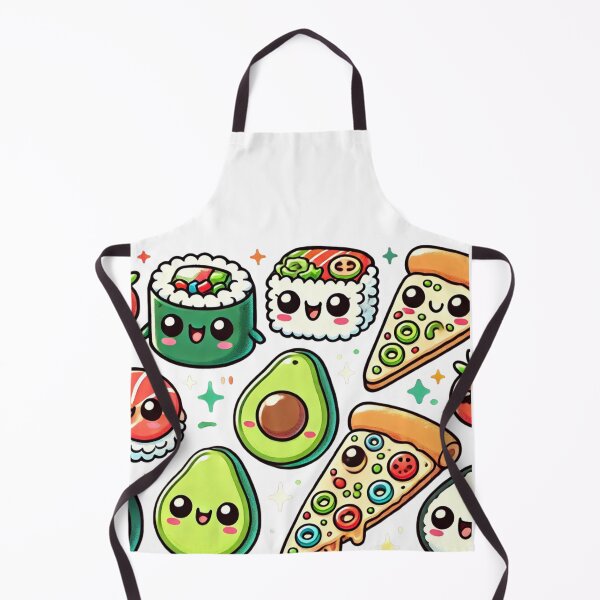 Item preview, Cutecore Cartoon Food Pattern in Kawaii Style designed and sold by smc1059.