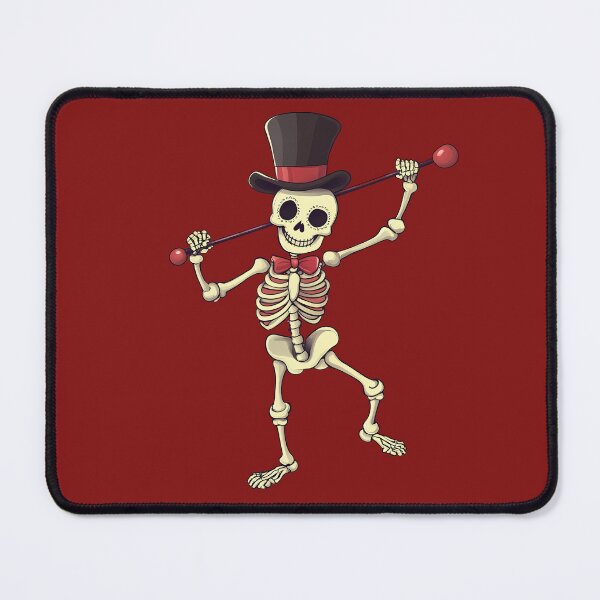 Item preview, Dancing Skeleton in a Top Hat designed and sold by LarkspurAndTea.