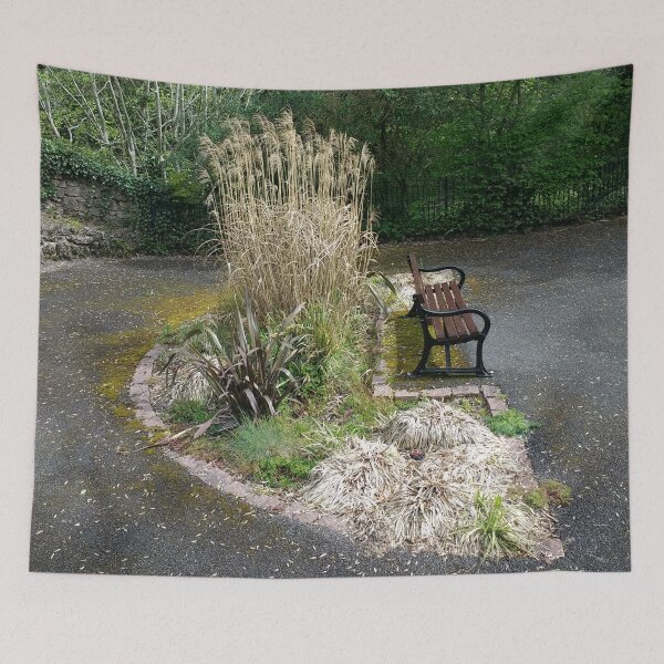 Item preview, #355 |☼| Bench By Bushy Semicircle (Matlock Bath) designed and sold by Naean H.F. (Nez Man).