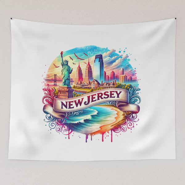 Item preview, ✨Retro US State Watercolor Maps – Vintage Travel Art for T-Shirts, Mugs, Stickers & More designed and sold by artedigital99.