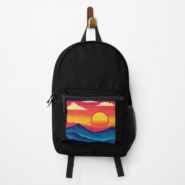 Item preview, Mountain Sunset Pop Art Style designed and sold by artofuniverse.