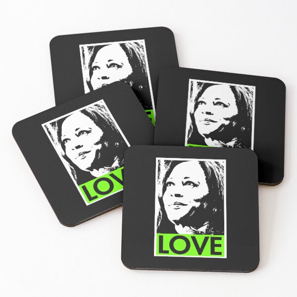 Item preview, Kamala - LOVE - Love will win 2024 (brat green) designed and sold by Thelittlelord.