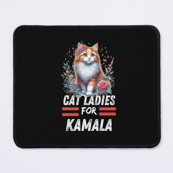 Item preview, Cat ladies for kamala designed and sold by Fateh-Kro ⭐⭐⭐⭐⭐.