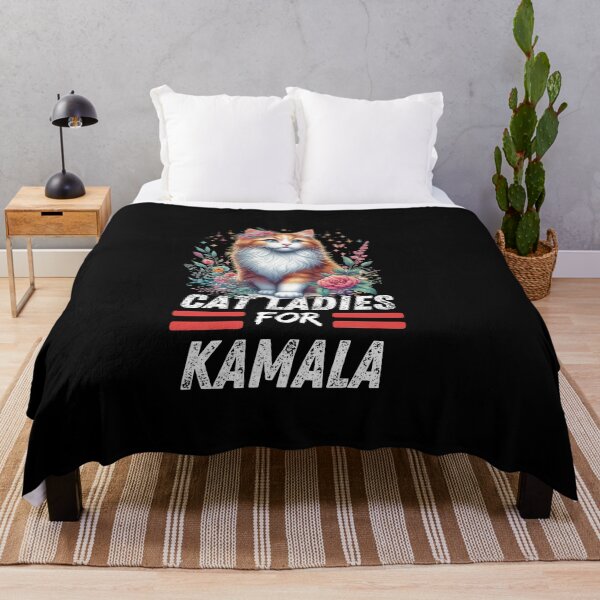 Item preview, Cat ladies for kamala designed and sold by Fateh-Kro ⭐⭐⭐⭐⭐.
