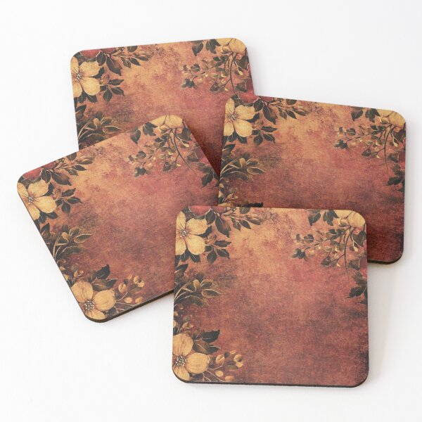 Item preview, Floral Symphony on Warm Textured Tones designed and sold by GhadeerGhonaim.