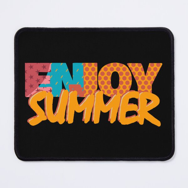 Item preview, Enjoy Summer Retro Typography designed and sold by ArtNoveltee.