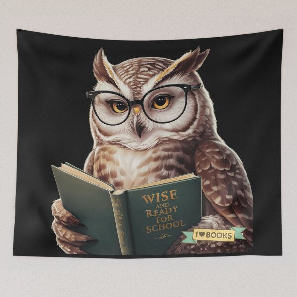 Item preview, WISE AND READY FOR SCHOOL, ACK TO SCHOOL designed and sold by YourTrendyTees.