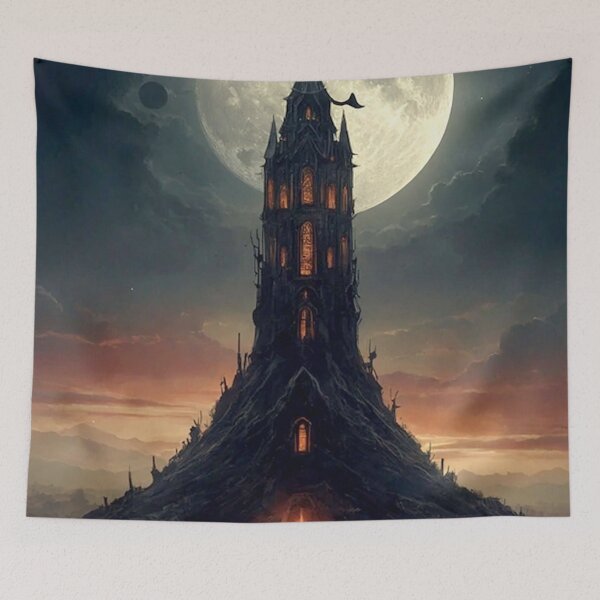 Item preview, The unknown tower designed and sold by ArtfullMinds.
