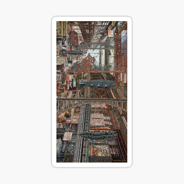 Item preview, Bridges And Airships designed and sold by Dwayne Hall.