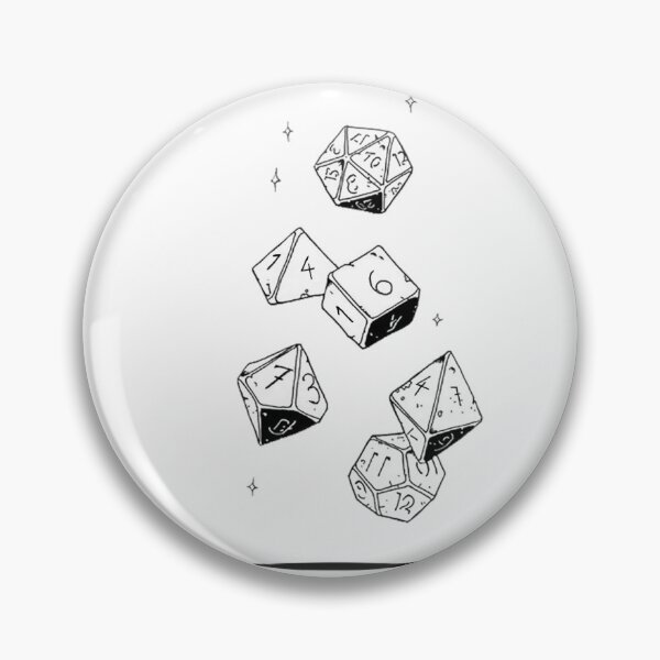 Item preview, polyhedral dice for rpg designed and sold by Numbers-Art.