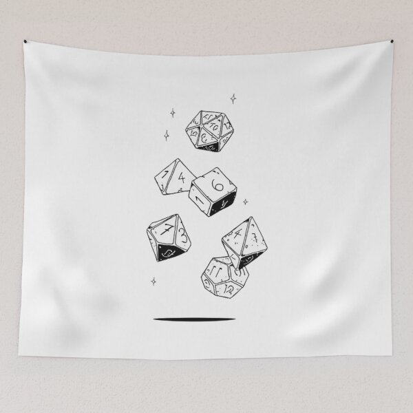 Item preview, polyhedral dice for rpg designed and sold by Numbers-Art.