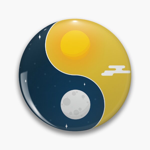 Item preview, ying yang noc i dzień równowaga świata designed and sold by vectorlove.