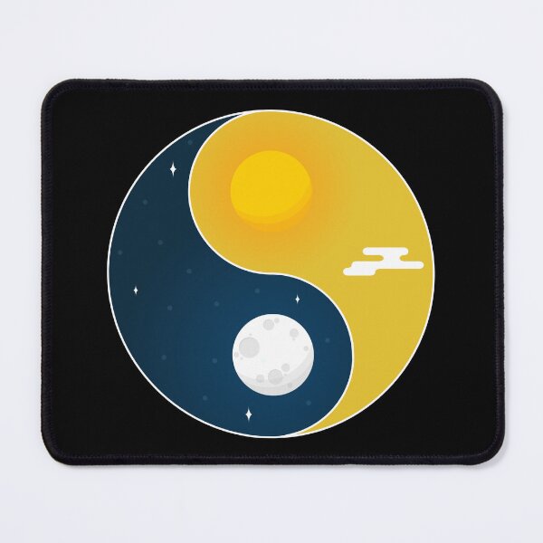 Item preview, ying yang noc i dzień równowaga świata designed and sold by vectorlove.