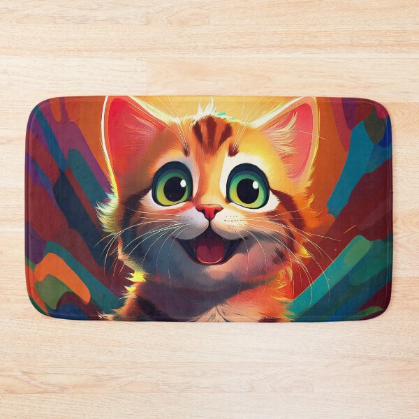 Item preview, METICHE AND PROUD ADORABLE KITTY GIF designed and sold by La Loca.