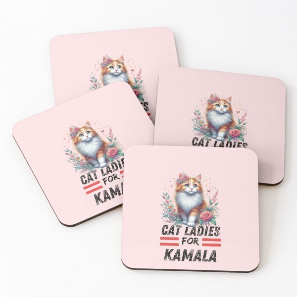 Item preview, Cat ladies for kamala  designed and sold by Fateh-Kro ⭐⭐⭐⭐⭐.
