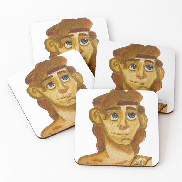 Item preview, Young Herc go the distance watercolor design  designed and sold by Alicia Perrelli.