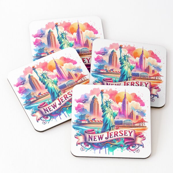 Item preview, ✨Retro US State Watercolor Maps – Vintage Travel Art for T-Shirts, Mugs, Stickers & More designed and sold by artedigital99.