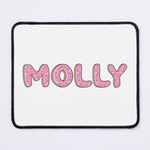Item preview, Molly Name Pink Donut Sprinkles designed and sold by ITCHAWAWAA.