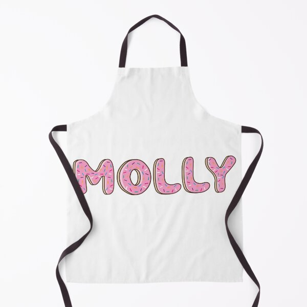 Item preview, Molly Name Pink Donut Sprinkles designed and sold by ITCHAWAWAA.