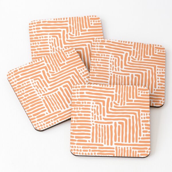 Item preview, Orange Abstract Pattern designed and sold by Noertz.