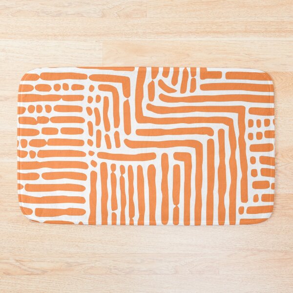 Item preview, Orange Abstract Pattern designed and sold by Noertz.