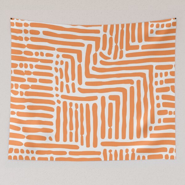 Item preview, Orange Abstract Pattern designed and sold by Noertz.