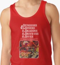 Dungeons & Diners & Dragons & Drive-Ins & Dives: Slightly Larger Image Tank Top