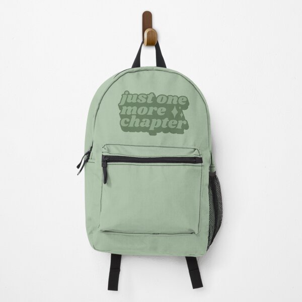 Item preview, Just one more chapter - green book quote designed and sold by Cre8iveCat.