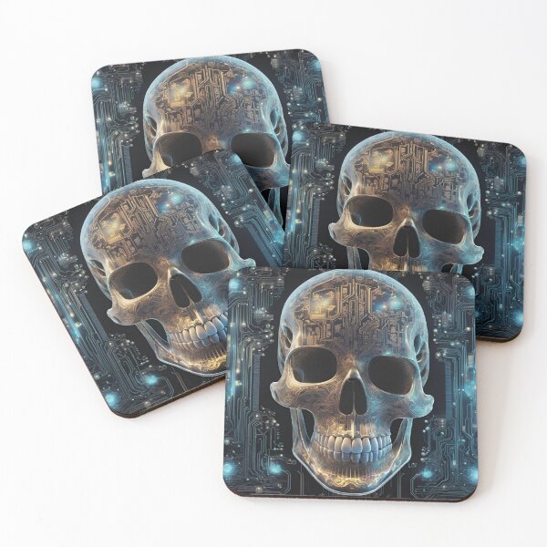 Item preview, Cybernetic skull designed and sold by Flakes14.