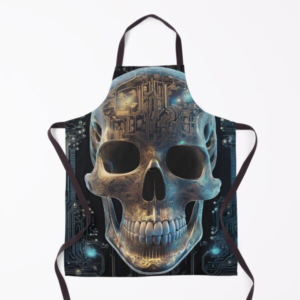 Item preview, Cybernetic skull designed and sold by Flakes14.