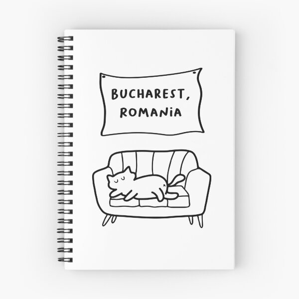 Item preview, Bucharest, Romania | A Cute Cat Sleeping Peacefully on a Cozy Couch Illustration designed and sold by RM-Journey.
