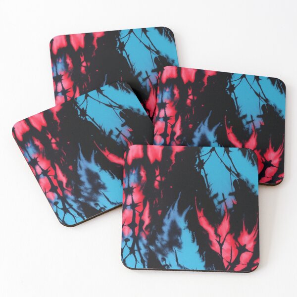 Item preview, Blue pink abstract pattern  designed and sold by Roxburylane.