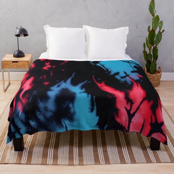 Item preview, Blue pink abstract pattern  designed and sold by Roxburylane.
