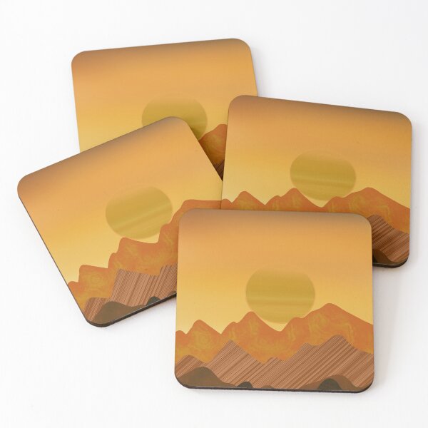 Item preview, Orange Mountain Sunset designed and sold by Sartoris Art.