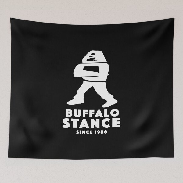 Item preview, BUFFALO STANCE. SINCE 1986. WHITE. designed and sold by 5hertz.