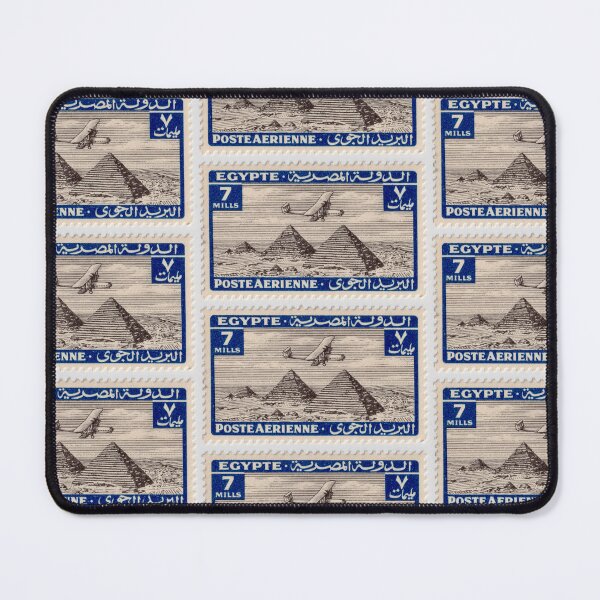 Item preview, Egyptian Air Mail with the Pyramids of Giza, 1933 designed and sold by rogerstrawberry.