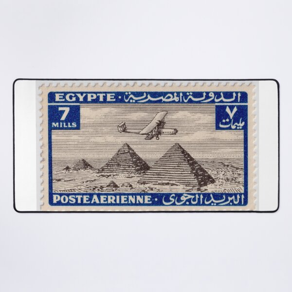 Item preview, Egyptian Air Mail with the Pyramids of Giza, 1933 designed and sold by rogerstrawberry.
