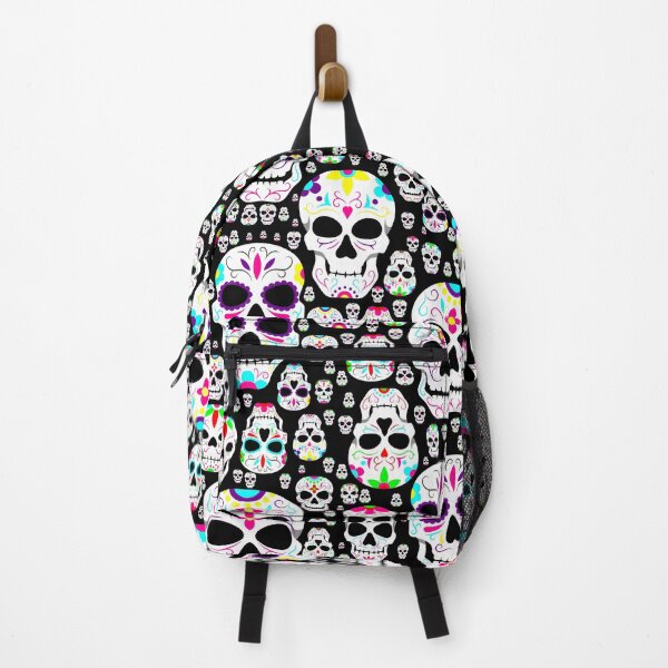 Item preview, halloween gothic sugar skulls black designed and sold by Gossip Rag.