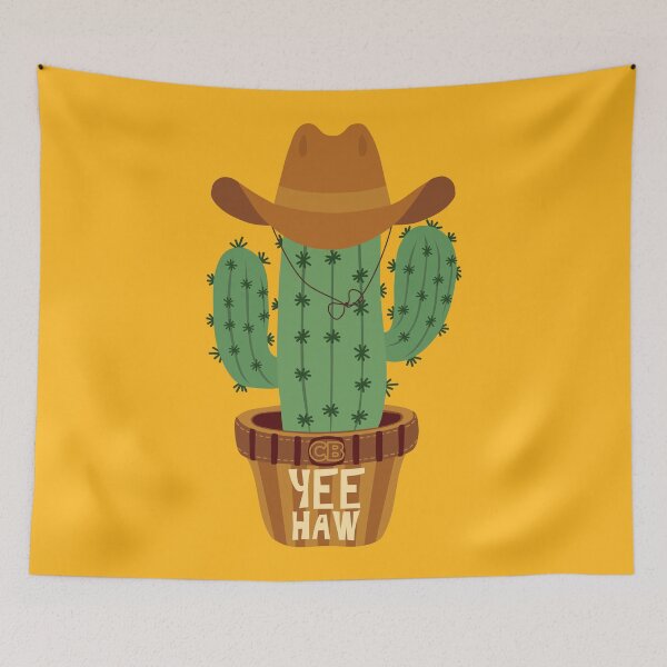 Item preview, Yee Haw Cactus Plant Cowboy designed and sold by ArtNoveltee.