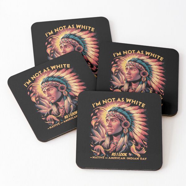 Item preview, I'm Not As White As I Look Native American Pride: A Story of Mixed Heritage designed and sold by INK-Creations.