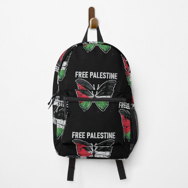 Vista previa del artículo con la obra «Mariposa Palestina libre », diseñado y vendido por skineezee.