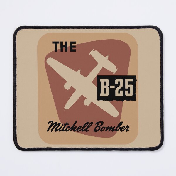Item preview, B-25 Mitchell Bomber WW2 Plane Vintage Graphic designed and sold by MilitaryMart.