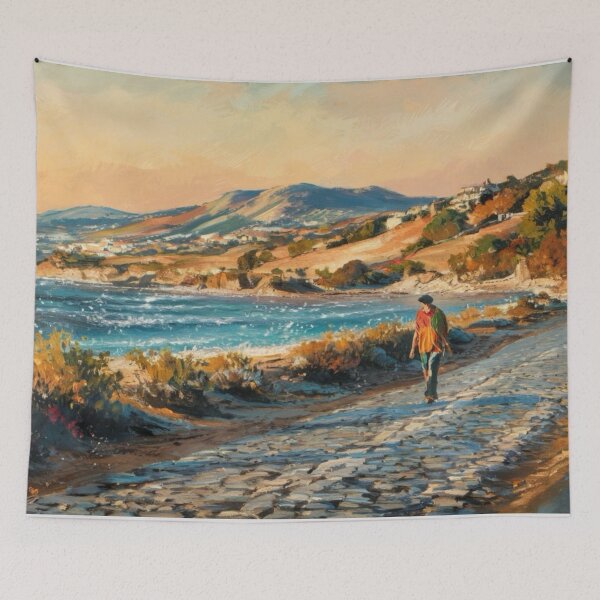 Item preview, Serene Stroll Along the French Coast. By Carraann  designed and sold by CARRAANN.
