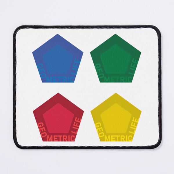 Item preview, Geometric Life, ed. Pent., 4 pack designed and sold by Tecno-Art-Land.