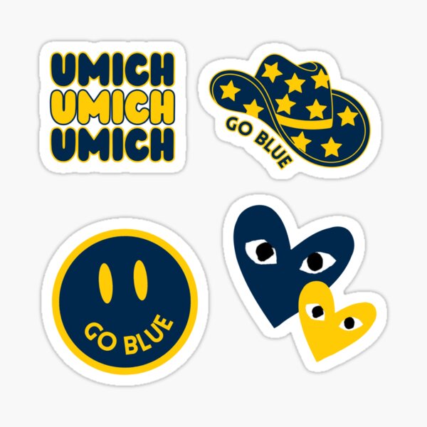 Item preview, UMich Sticker Pack designed and sold by Chlo's Creations.