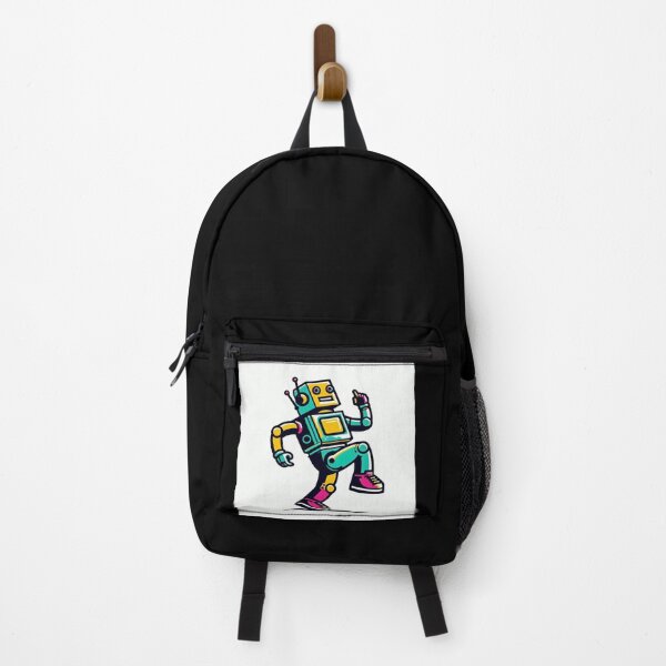 Item preview, Funky Robot Dancing Pop Art Style designed and sold by artofuniverse.