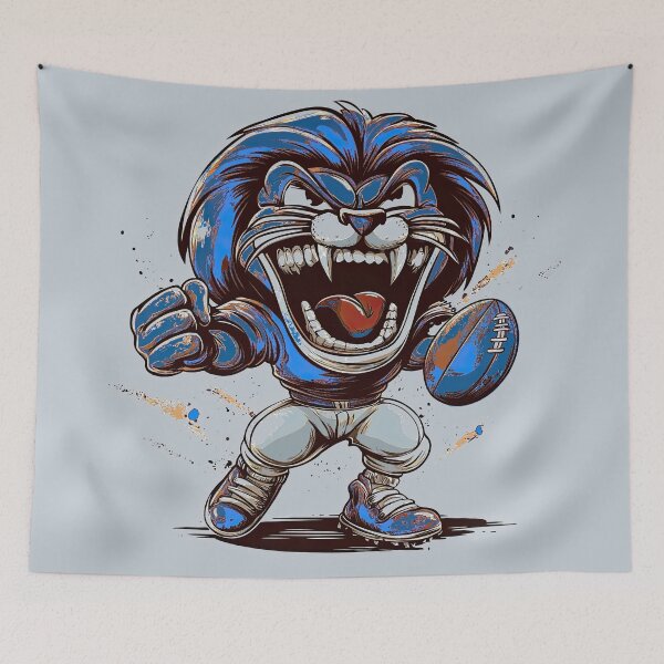 Item preview, Funny Detroit Lions Football Player designed and sold by MaryFiore.